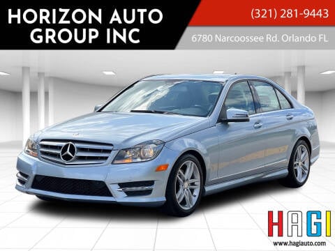 2013 Mercedes-Benz C-Class for sale at Horizon Auto Group, Inc. in Orlando FL