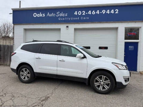2016 Chevrolet Traverse for sale at Oak's Auto Sales in Lincoln NE