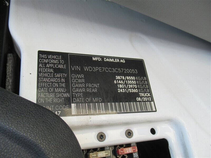 2012 Mercedes-Benz Sprinter 2500