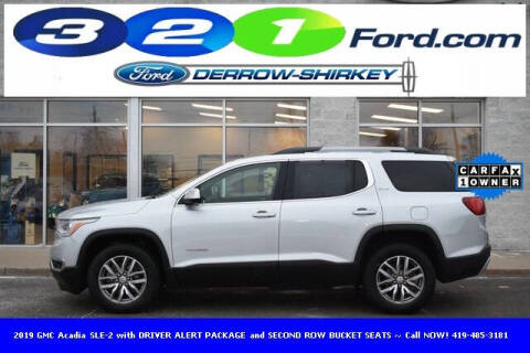 2019 GMC Acadia SLE-2