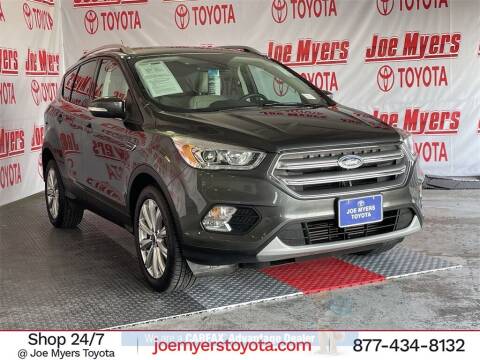 2017 Ford Escape for sale at Joe Myers Toyota PreOwned in Houston TX