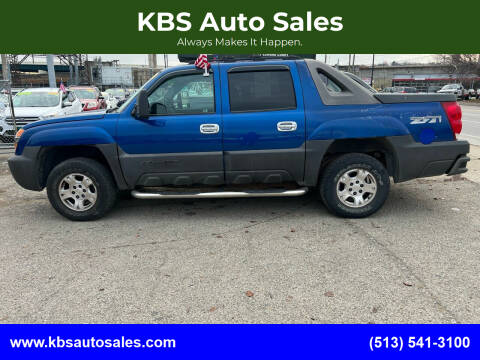 2003 Chevrolet Avalanche for sale at KBS Auto Sales in Cincinnati OH