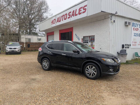 2015 Nissan Rogue for sale at H D Auto Sales in Denham Springs LA
