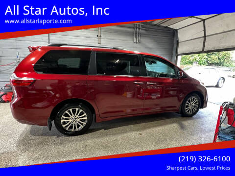 2018 Toyota Sienna for sale at All Star Autos, Inc in La Porte IN