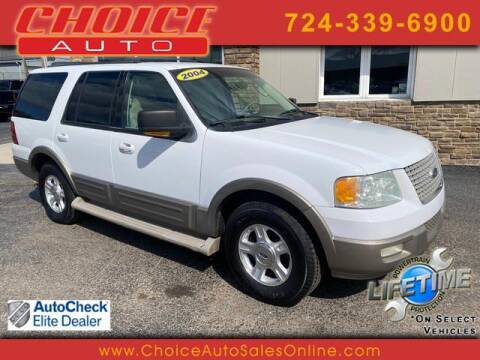 2004 Ford Expedition for sale at CHOICE AUTO SALES in Murrysville PA