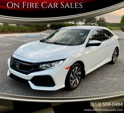 2017 Honda Civic for sale at On Fire Car Sales in Tampa FL