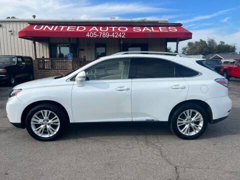 2012 Lexus RX 450h for sale at United Auto Sales in Oklahoma City OK