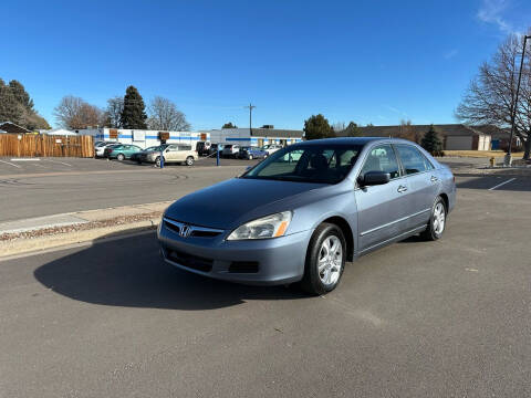 2007 Honda Accord for sale at Aspen Motors LLC in Denver CO