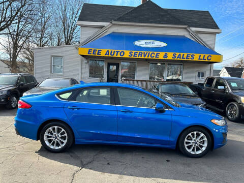 2019 Ford Fusion for sale at EEE AUTO SERVICES AND SALES LLC in Cincinnati OH