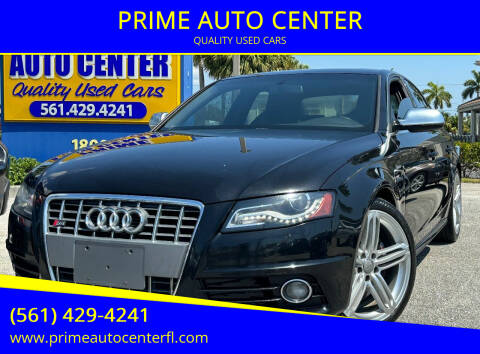 2010 Audi S4 for sale at PRIME AUTO CENTER in Palm Springs FL