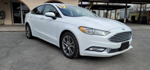 2017 Ford Fusion for sale at FRANCIA MOTORS in El Paso TX