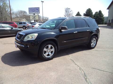 2010 GMC Acadia for sale at Budget Motors in Sioux City IA