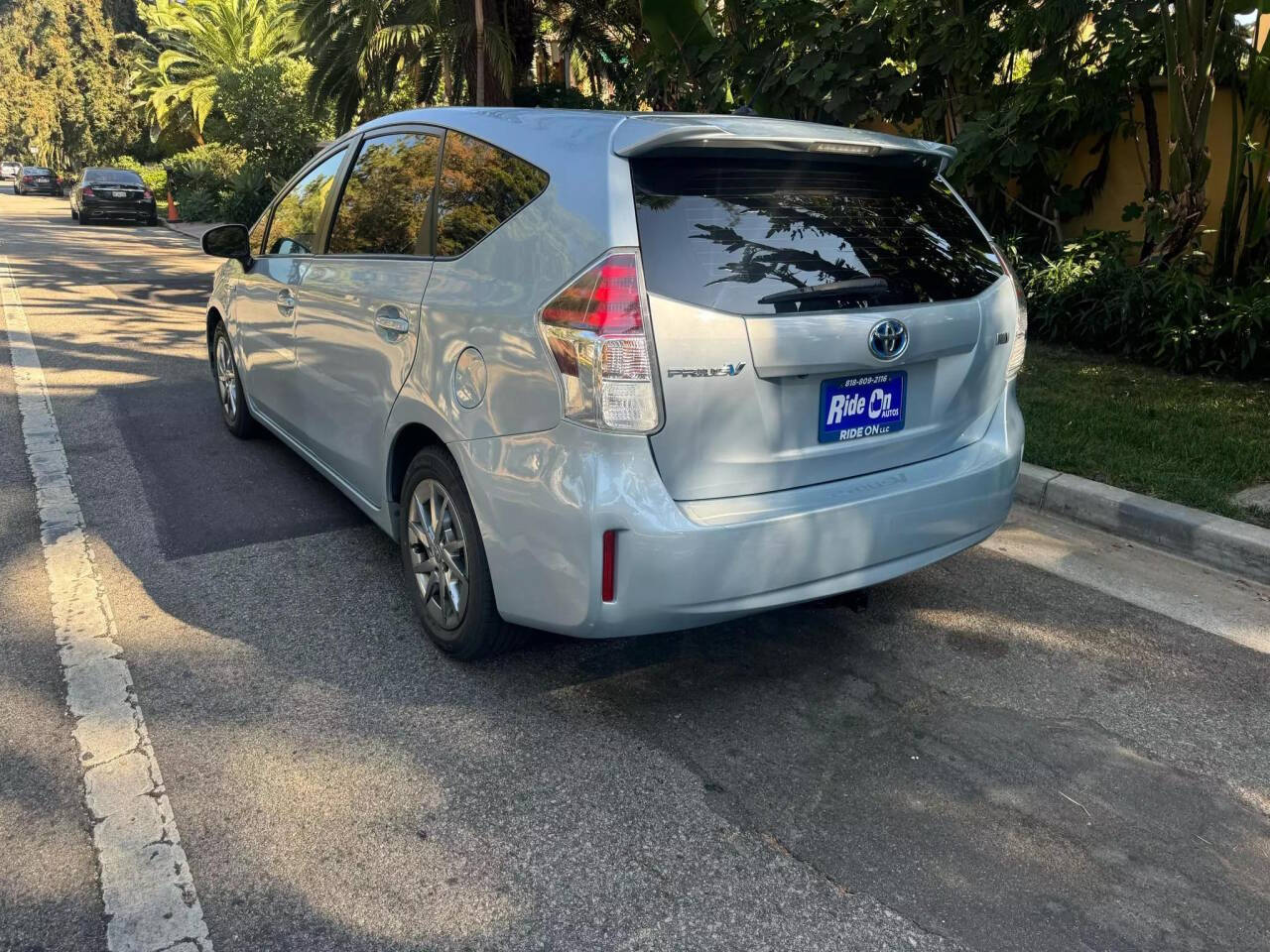 2015 Toyota Prius v for sale at Ride On LLC in Van Nuys, CA