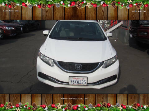 2015 Honda Civic for sale at Rey's Auto Sales in Stockton CA