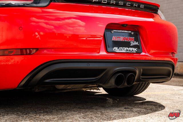 2018 Porsche 718 Cayman