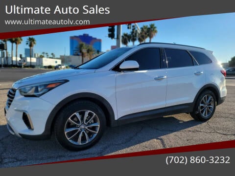 2017 Hyundai Santa Fe for sale at Ultimate Auto Sales in Las Vegas NV