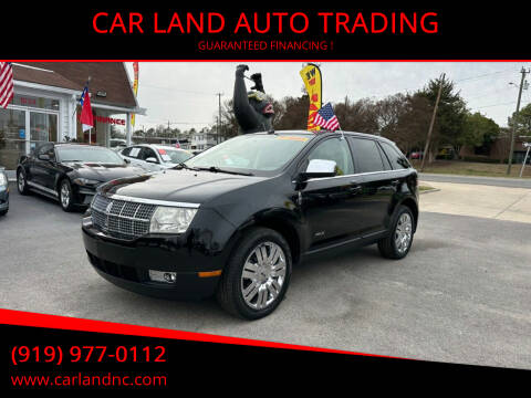 2008 Lincoln MKX for sale at CAR LAND  AUTO TRADING in Raleigh NC