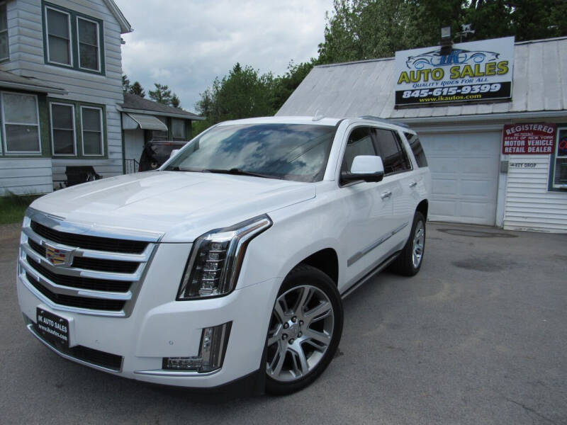 2016 Cadillac Escalade for sale at IK AUTO SALES LLC in Goshen NY