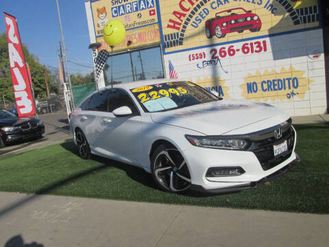 2019 Honda Accord for sale at Hacienda Motors used car sales inc in Fresno CA