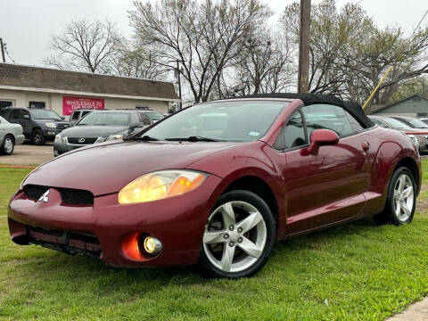 2007 Mitsubishi Eclipse Spyder for sale at Texas Select Autos LLC in Mckinney TX