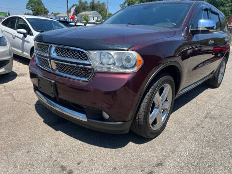 2012 Dodge Durango for sale at ROADSTAR MOTORS in Liberty Township OH