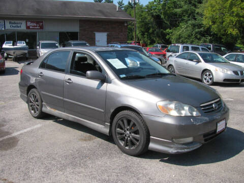 2004 Toyota Corolla for sale at Winchester Auto Sales in Winchester KY