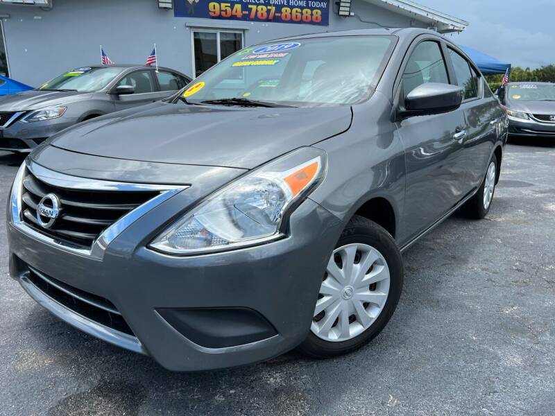 2019 Nissan Versa for sale at Auto Loans and Credit in Hollywood FL
