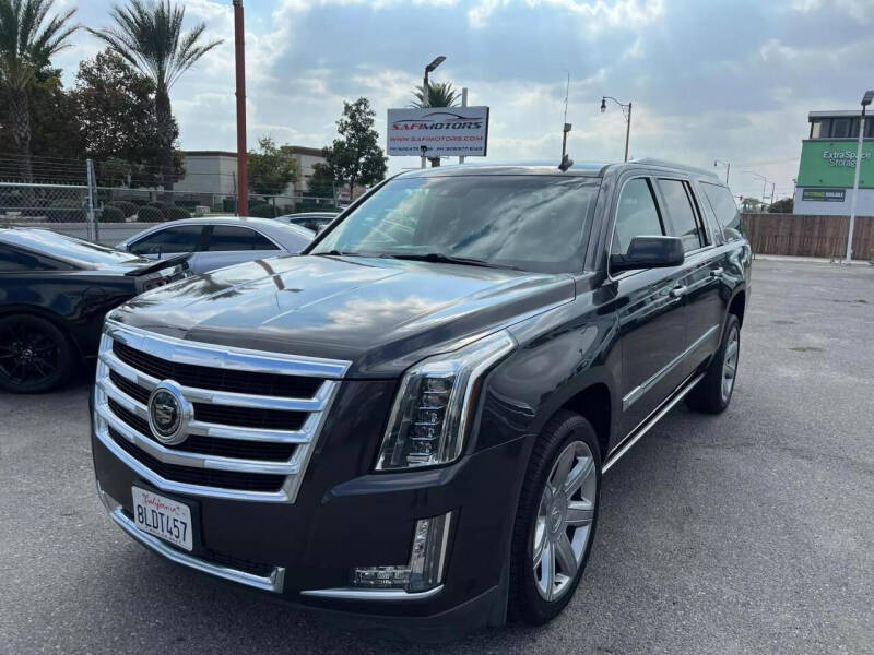 2015 Cadillac Escalade ESV for sale in Fontana, CA