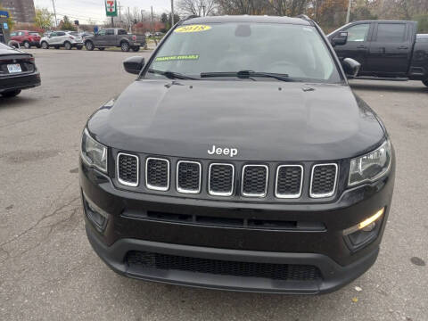 2018 Jeep Compass for sale at A&Q Auto Sales & Repair in Westland MI