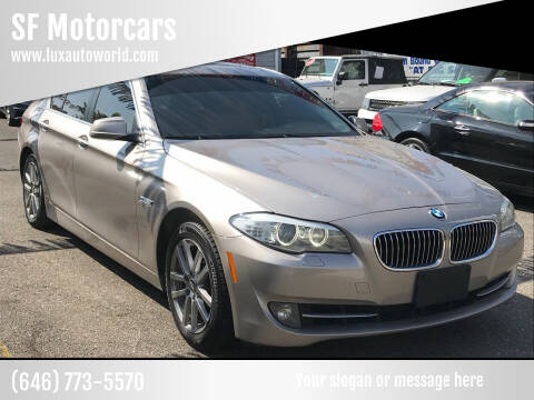 2013 BMW 5 Series for sale at SF Motorcars in Staten Island NY
