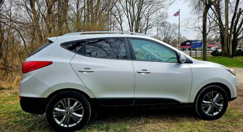 2015 Hyundai Tucson for sale at GOLDEN RULE AUTO in Newark OH