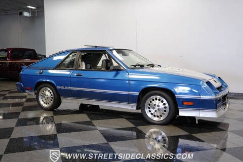 1986 Dodge Charger Shelby Turbo