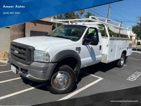 2005 Ford F-550 Super Duty for sale at Ameer Autos in San Diego CA