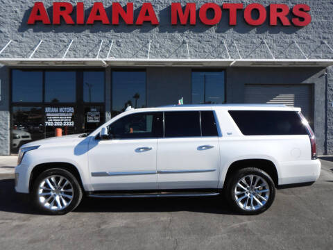 2019 Cadillac Escalade ESV for sale at Ariana Motors LLC- Boulder highway in Las Vegas NV