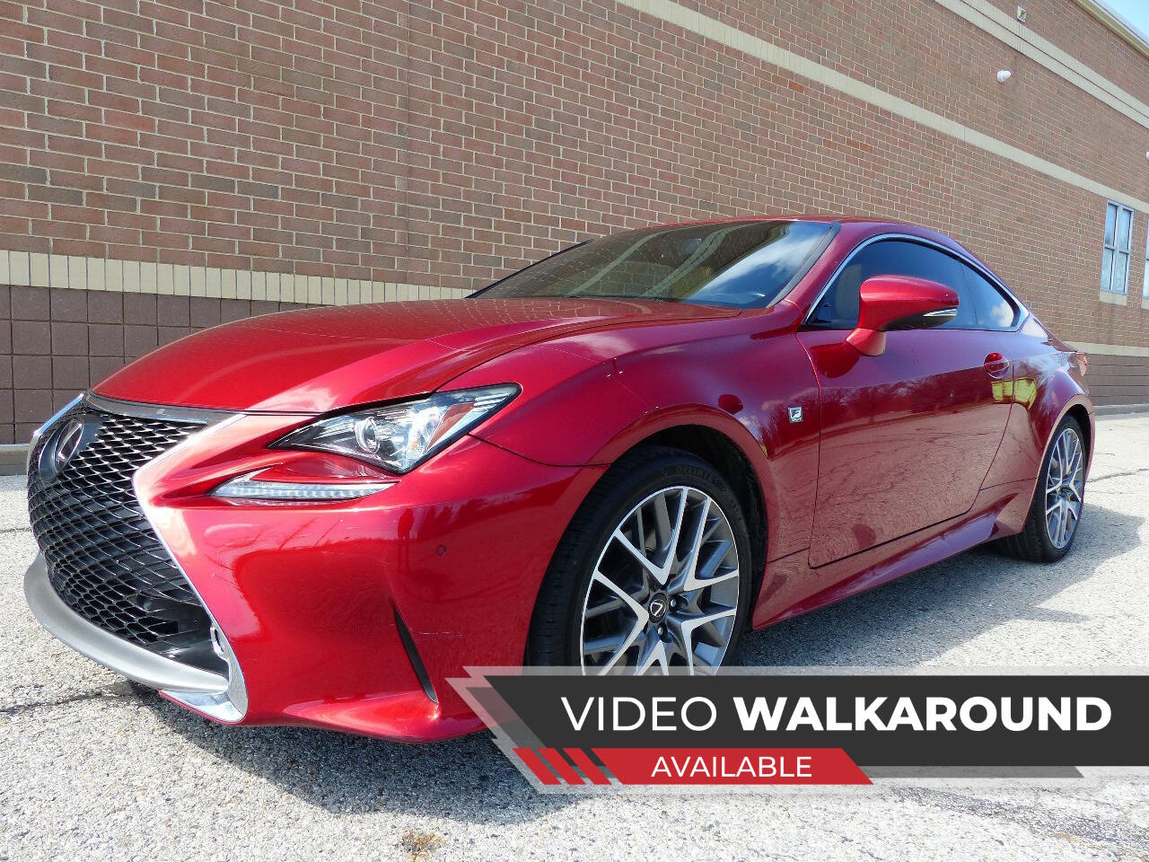 Red 2016 Lexus RC 300 Base AWD 2dr Coupe 1