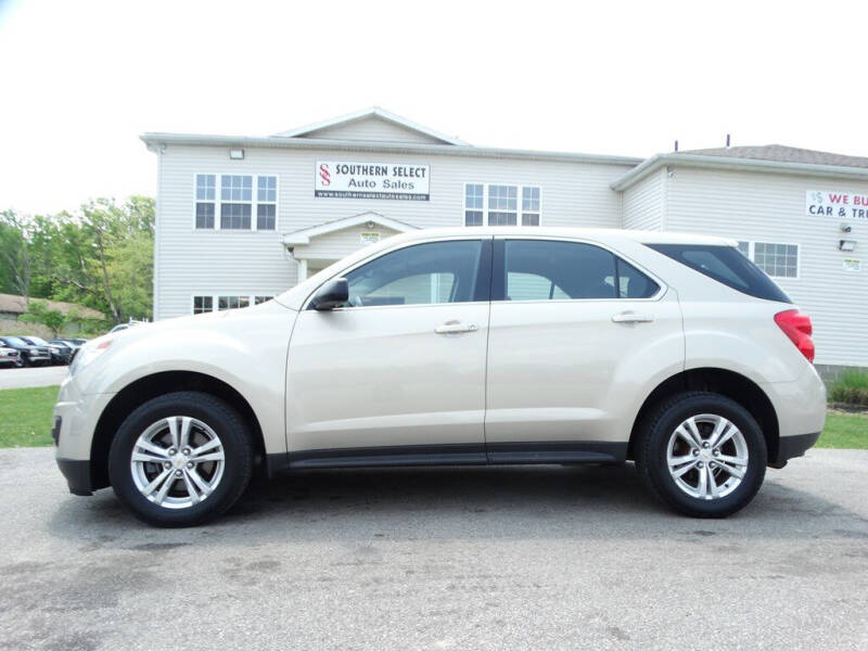 2012 Chevrolet Equinox for sale at SOUTHERN SELECT AUTO SALES in Medina OH