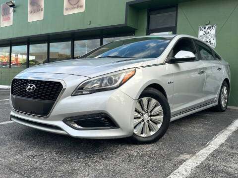 2016 Hyundai Sonata Hybrid for sale at KARZILLA MOTORS in Oakland Park FL