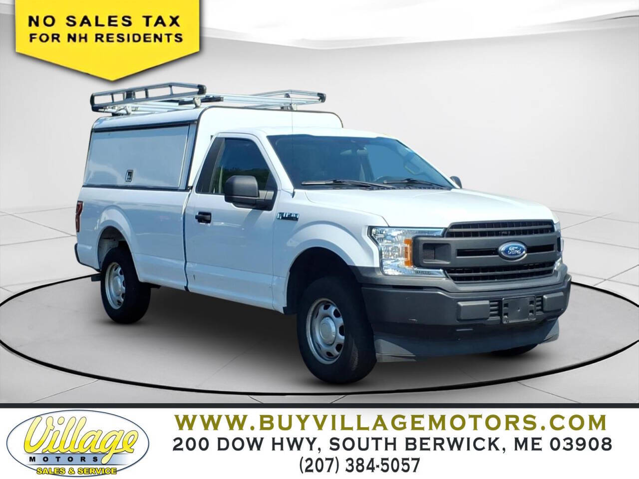 White 2020 Ford F-150 XL 1