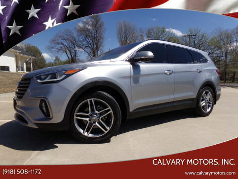 2017 Hyundai Santa Fe for sale at Calvary Motors, Inc. in Bixby OK