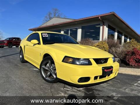 2003 Ford Mustang SVT Cobra for sale at WARWICK AUTOPARK LLC in Lititz PA