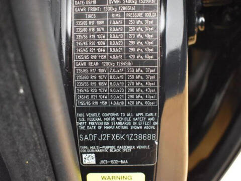 2019 Jaguar E-PACE P250 S