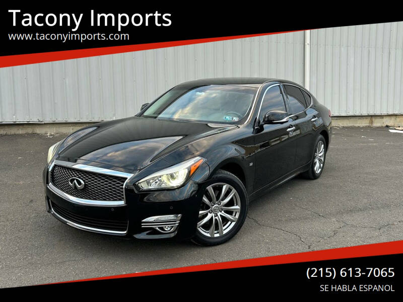 2015 Infiniti Q70 for sale at Tacony Imports in Philadelphia PA