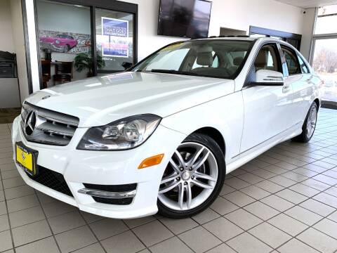 2012 Mercedes-Benz C-Class for sale at SAINT CHARLES MOTORCARS in Saint Charles IL