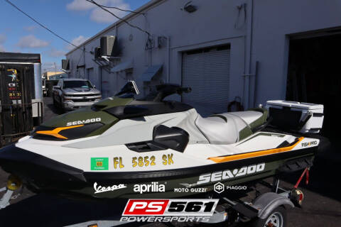 2019 Sea-Doo Fish Pro iBR