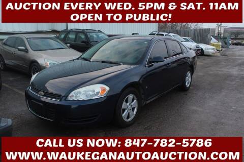 2008 Chevrolet Impala for sale at Waukegan Auto Auction in Waukegan IL