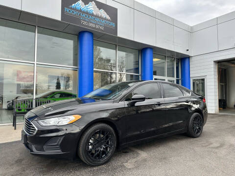 2019 Ford Fusion for sale at Rocky Mountain Motors LTD in Englewood CO