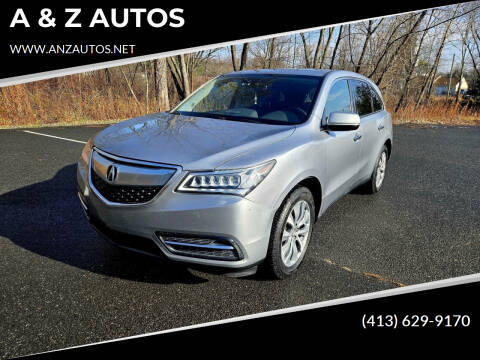 2016 Acura MDX SH-AWD w/Tech w/AcuraWatch
