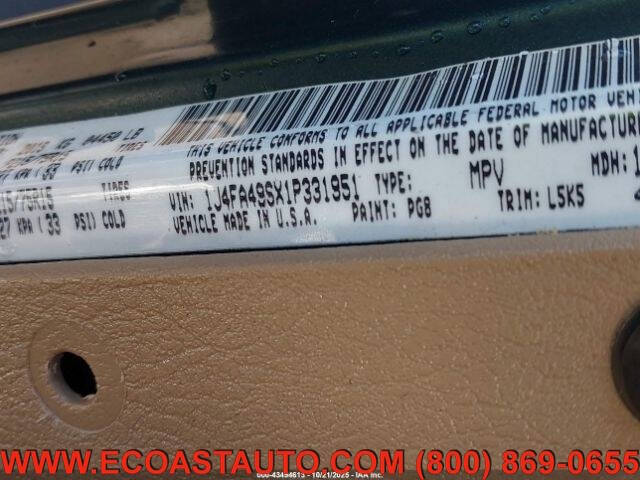 2001 Jeep Wrangler Sport