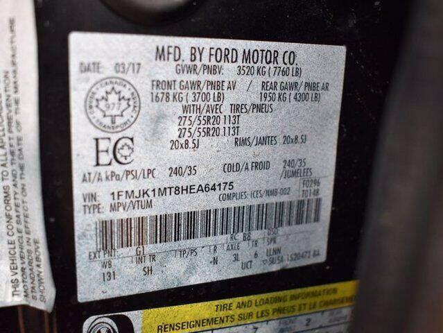 2017 Ford Expedition EL Platinum