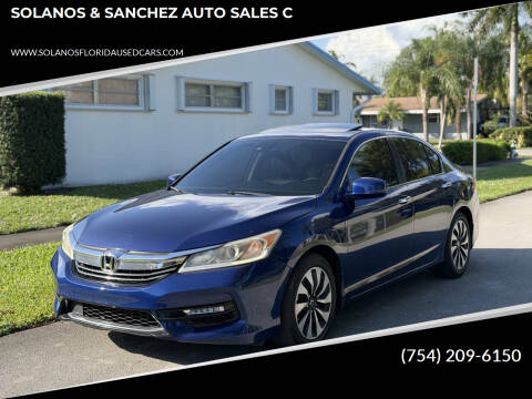 2017 Honda Accord Hybrid EX-L